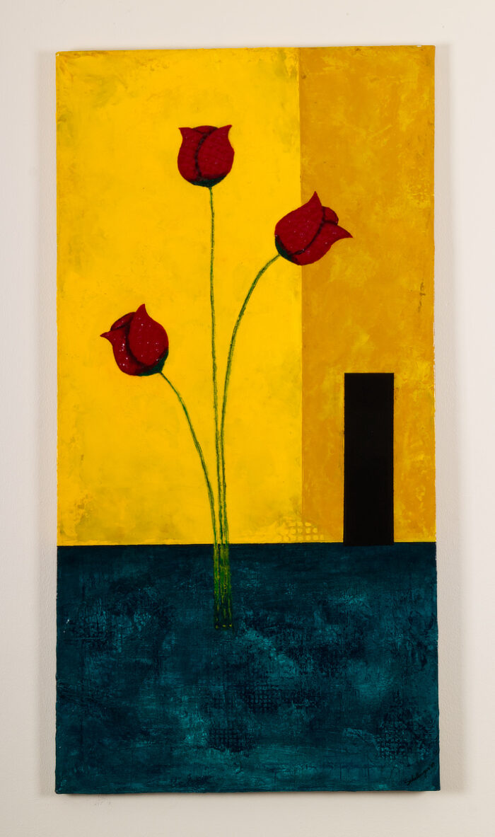 Flowers and Vase by Chris Schillinger